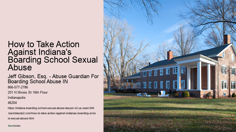 How to Take Action Against Indiana's Boarding School Sexual Abuse 